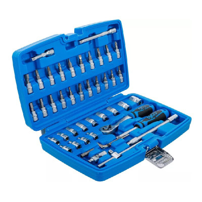 Zestaw kluczy nasadowych napęd 6,3 mm (1/4")  46 elementów