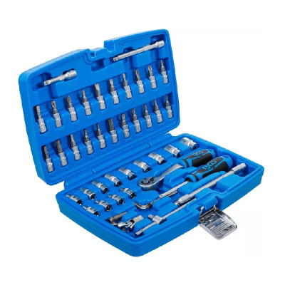 Zestaw kluczy nasadowych napęd 6,3 mm (1/4")  46 elementów