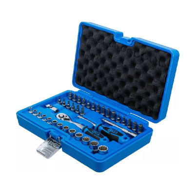 Zestaw kluczy nasadowych Gear Lock  napęd 6,3 mm (1/4")  38 elementów