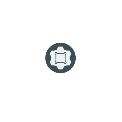 Nasadki 1/4'' sześciokątne długie profil Super Lock