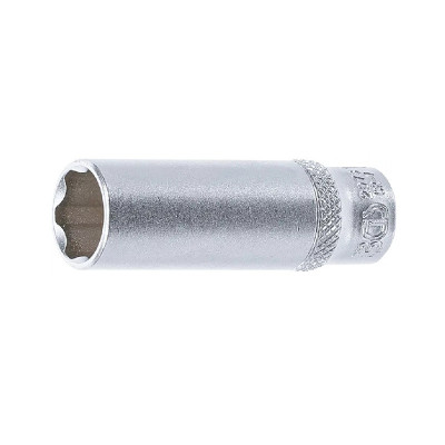 Nasadki 1/4'' sześciokątne długie profil Super Lock