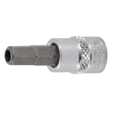 Nasadki bitowe 1/4'' inbusowe z otworem