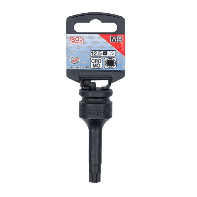 Nasadki bitowe 1/2'' profil XZN kute długie