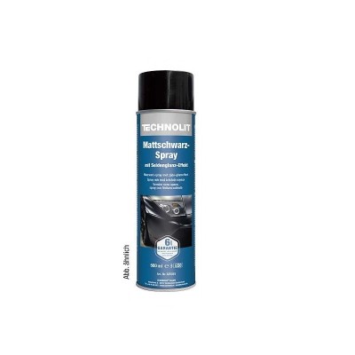 Lakier czarny w sprayu mat