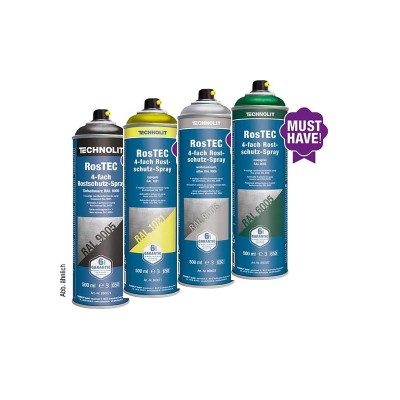 Farba antykorozyjna w sprayu "Rostec"