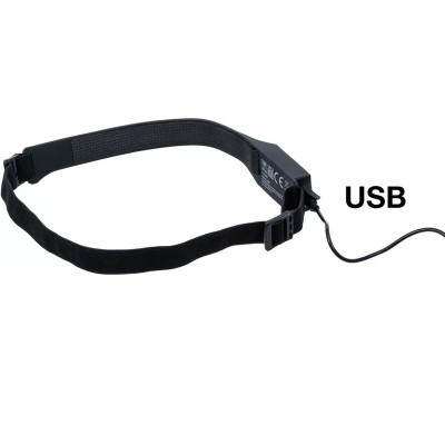 Lampa czołowa COB LED z czujnikiem ruchu