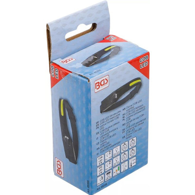 Lampa czołowa COB LED z czujnikiem ruchu